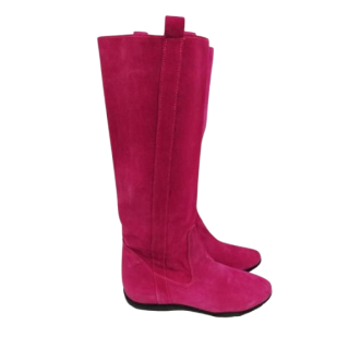 Botas unidas vintage rosa