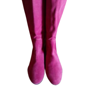 Stivali rosa vintage rosa