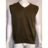 Vintage color khaki degriffed sweater