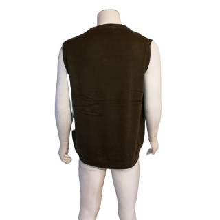 Vintage Farbe Khaki besiegt den Pullover