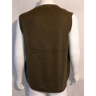 Cor do vintage cáqui com camisola derrotada
