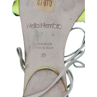 Sandali Nello Nembro Giallo fluorescente