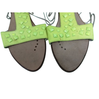 Sandalias Nello Nembro Amarillo fluorescente