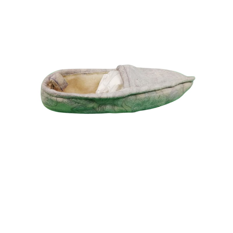 Grijze proto gevulde slippers