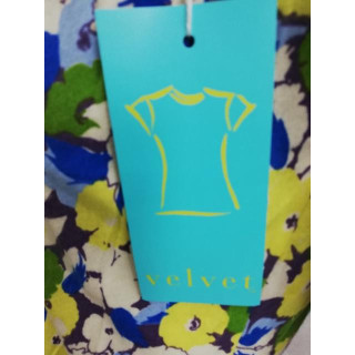 Camisa Velvet Modelo de twiggy / flor