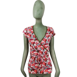 Camisa Velvet Modelo Twiggy / de flor