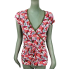 Camisa Velvet Modelo Twiggy / de flor