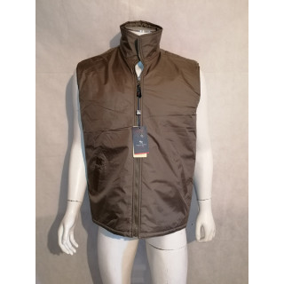 Giacca reversibile Kaki Vintage Misto senza maniche
