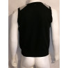 Suéter Balajo Modelo sin mangas negro. 022062 90107-00