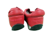 Tênis de couro vermelho Superga