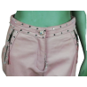 Dames dragen Charillon lederen broek
