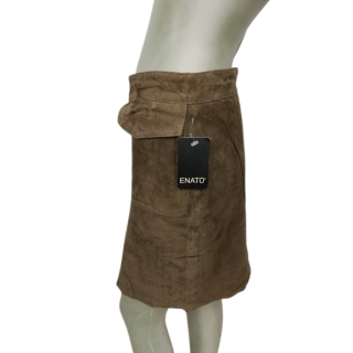 Enato Modello Ena-Kim / Chevre-027 Saia de couro