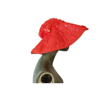 Sombrero de brillo Maliparmi flor