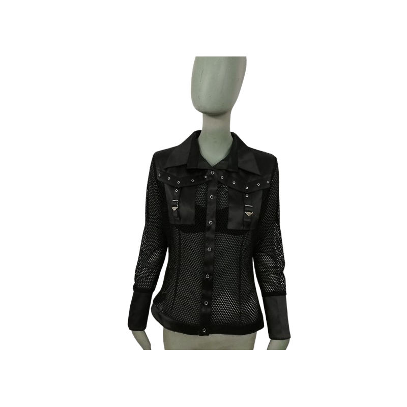 Cecilia Bilacsi Bluse schwarz