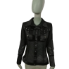 Cecilia Bilacsi Bluse schwarz