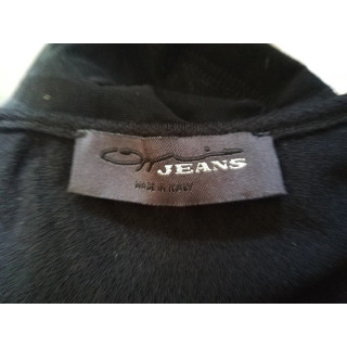 Superiore Oppio Jeans Nero vintage