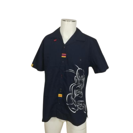 Camisa JC de Castelbajac Azul-Marinho