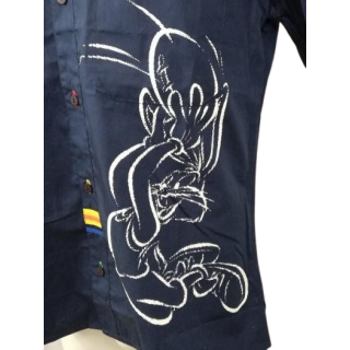 Camisa JC de Castelbajac Azul Marino