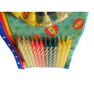 24 velas +12 Soporte REF 34270