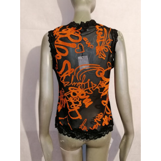 Tank top Clips More Art. A4 8 Z509 2469 Naranja-Negro