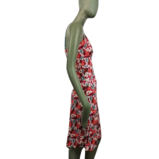 Dress Velvet Model Twiggy/Flower