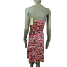 Dress Velvet Model Twiggy/Flower