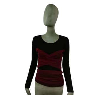 T-shirt superior Oppio Jeans estilo véu