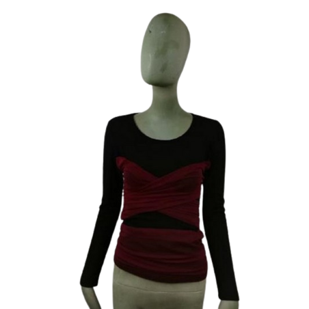 Top T-shirt Oppio Jeans sluierstijl