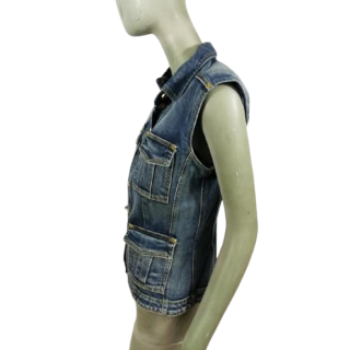 Chaqueta de jeans Oppio Sin mangas