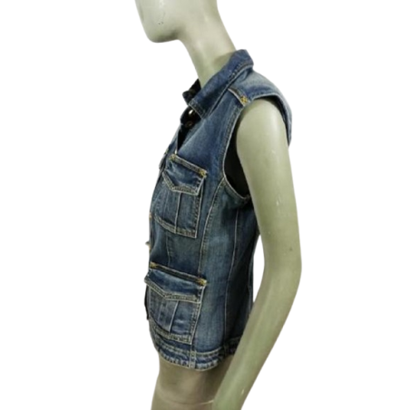 Jeansjack Oppio Mouwloos