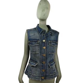 Jeansjack Oppio Mouwloos