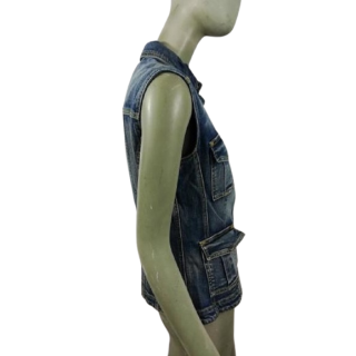 Chaqueta de jeans Oppio Sin mangas