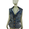 Jeansjack Oppio Mouwloos