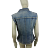 Veste Jeans Oppio Sans Manche