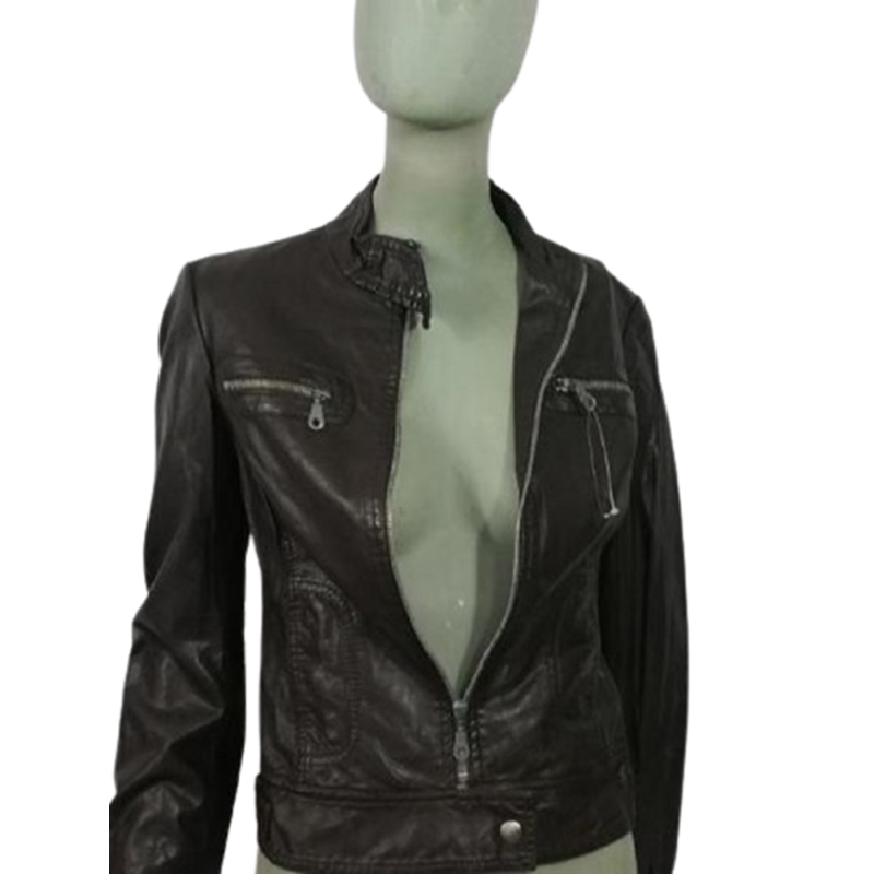 Chaqueta Gold Mania Modelo clásico marrón oscuro