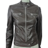 Chaqueta Gold Mania Modelo clásico marrón oscuro