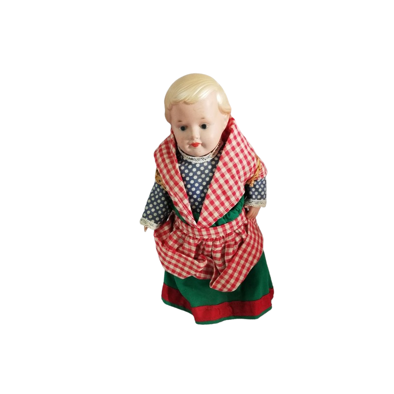 Muñeca regional, folk 60-70s ref. P46