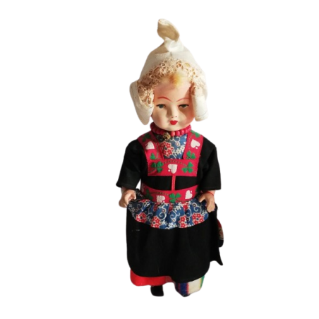 Muñeca regional, folk 60-70s ref. P43