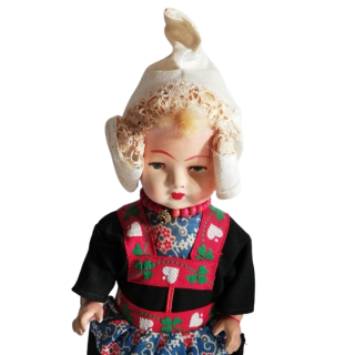 Muñeca regional, folk 60-70s ref. P43