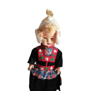 Muñeca regional, folk 60-70s ref. P43