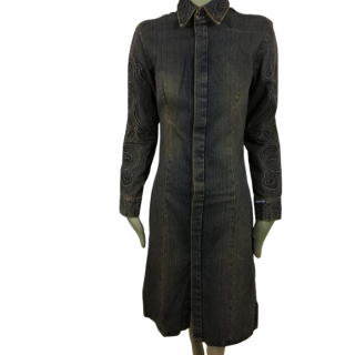 Trenchcoat vintage jeans Cimarron