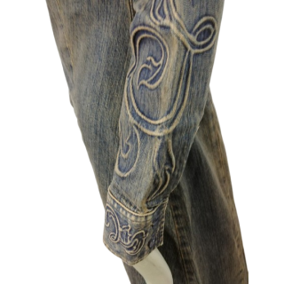Trenchcoat vintage jeans Cimarron