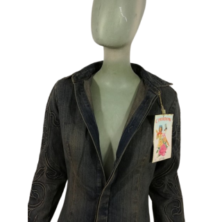 Trenchcoat vintage jeans Cimarron