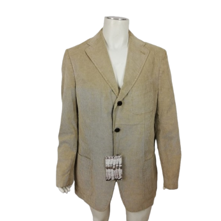 Jacke Weber Gerippter Samtstil