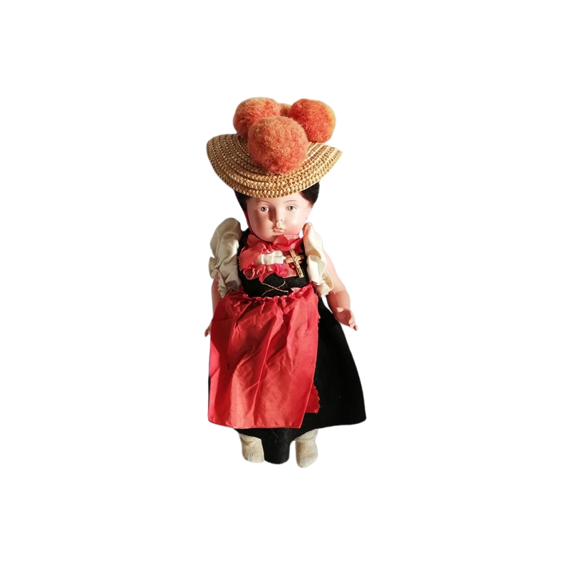 Muñeca regional, folk 60-70s ref. P42