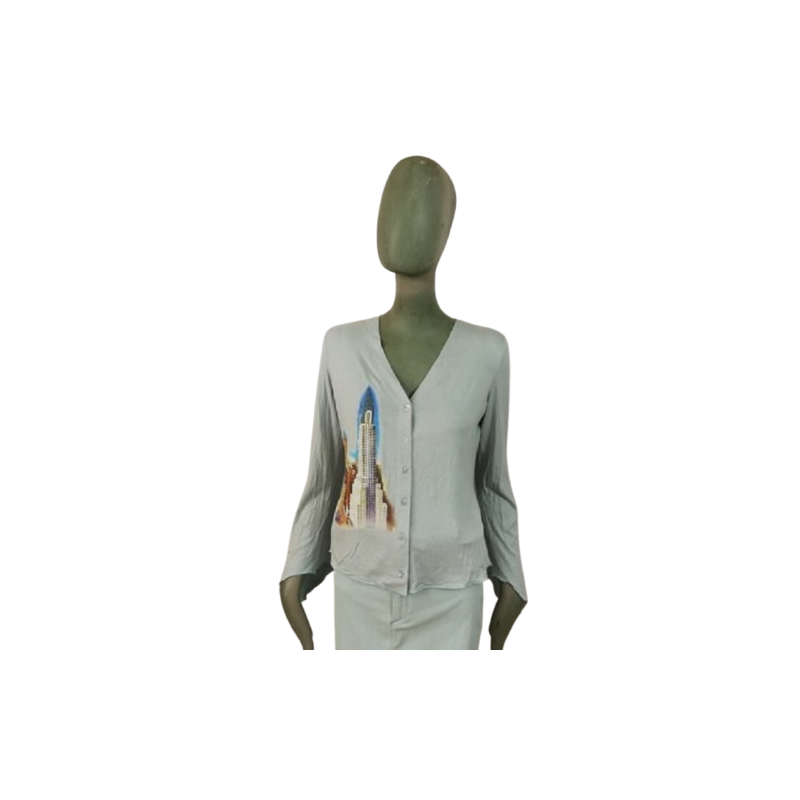 Magnifique Gilet Vintage Voyage