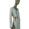 Magnifique Gilet Vintage Voyage