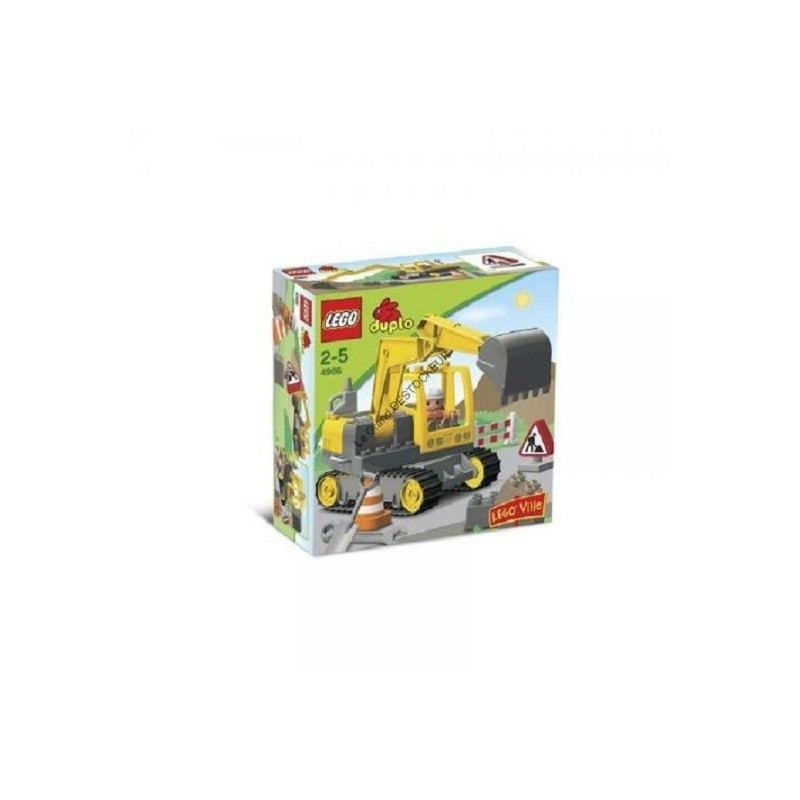 LEGIO DUPLO 4986 - CRAWLER Graafmachine Graafmachine