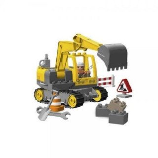 LEGIO DUPLO 4986 - Escavadeira de escavadeira de rastreador