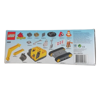 LEGIO DUPLO 4986 - CRAWLER Graafmachine Graafmachine